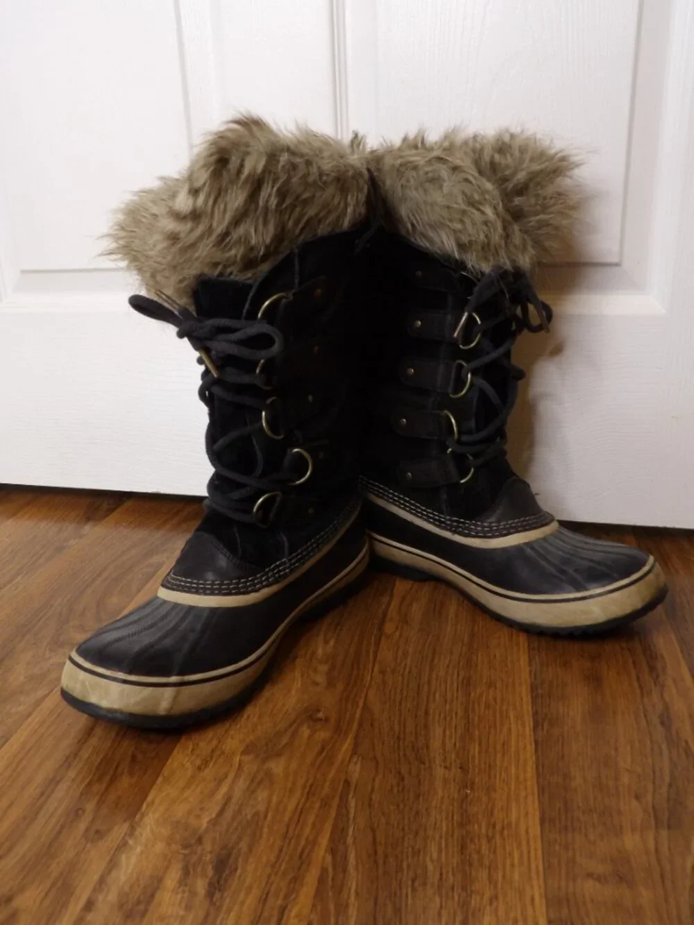 Sorel Joan of Arctic Waterproof Boots Black Size 12